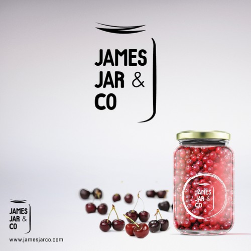 Logo concept for Food & Drink in a Jar