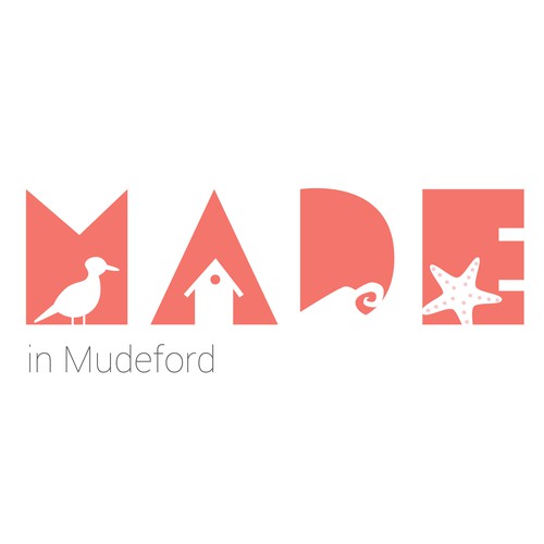 Made in Mudeford Logo Design 