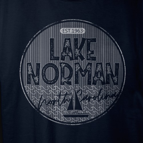 T Shirt Design for Lake Norman