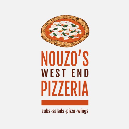 Logo concept for pizzeria