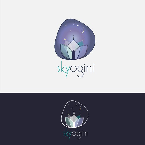 Yoga workshops logo contest entry