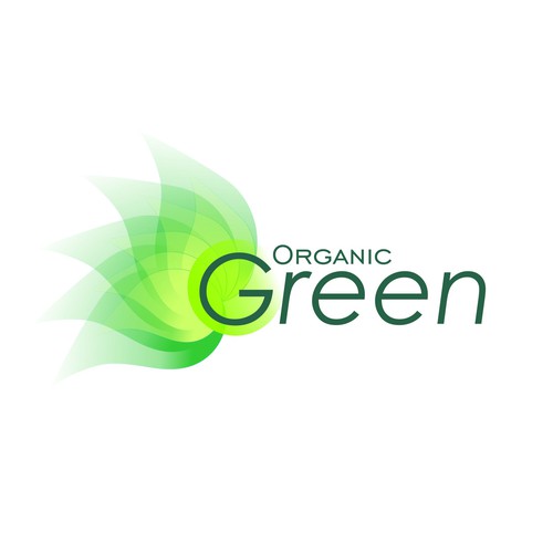Logo for pure and natural Green Organic Company