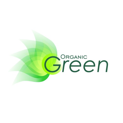 Logo for pure and natural Green Organic Company