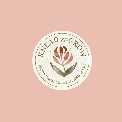 Logo for art-forward regenerative homestead brand rooted in handmade food, cultivation, education, and intentional living.