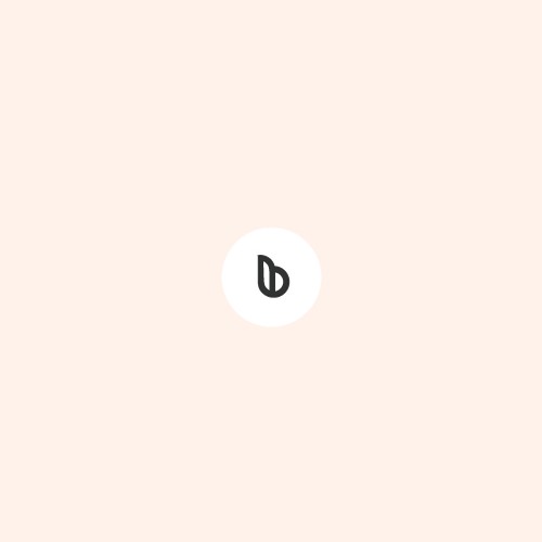 Minimalist Logo concept for subscription rental baby boxes.