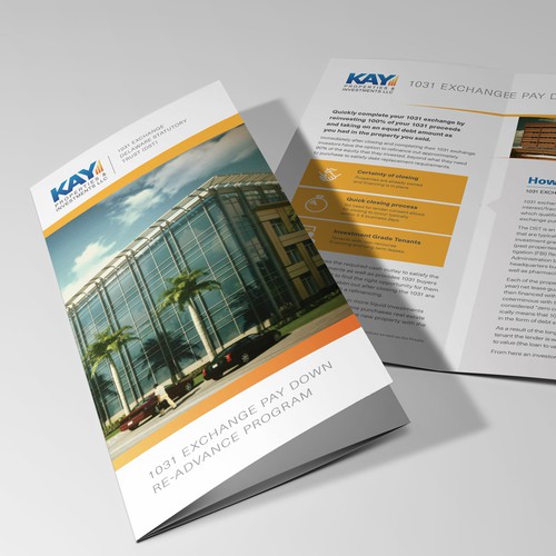 Trifold Brochure - Finance