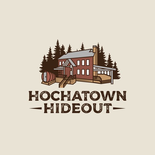 Hochatown Hideout is a short-term rental cabin in Oklahoma