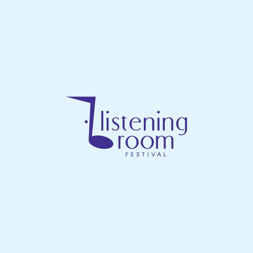 Logo Design for Listening Room Festival