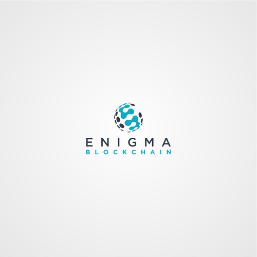 enigma blockchain logo design