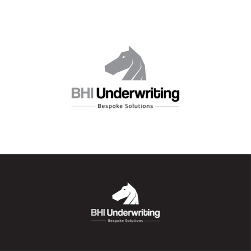 Logo for a horse related insurance company