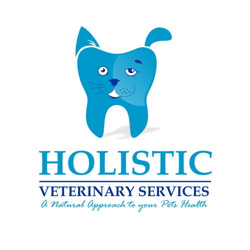 create a winning logo for holistic veterinarian with emphasis on dentals