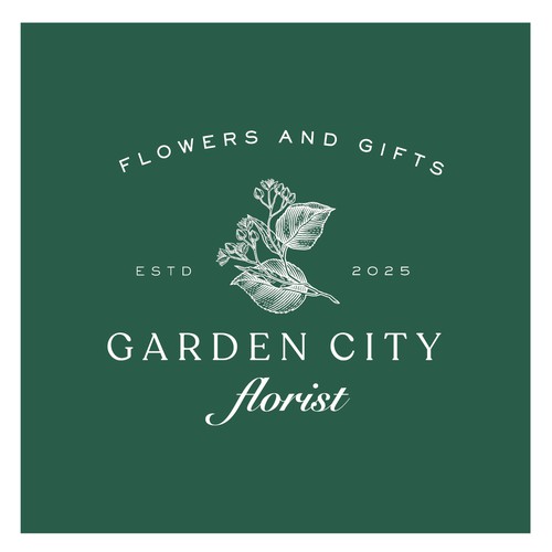 Logo for Upscale Florist