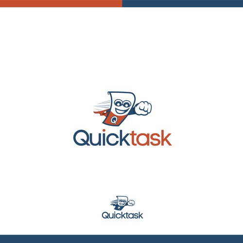 A superhero cartoon character logo for a new start up company offering Filipino employees to Australian market.