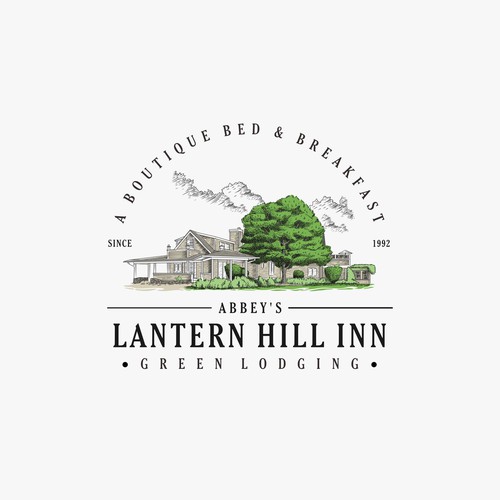 Logo Concept for Lantern Hill Inn