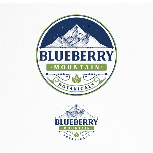 Logo for Blueberry Mountain Botanicals