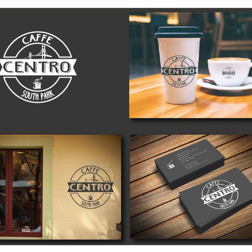 San Francisco Cafe Logo and Business Card