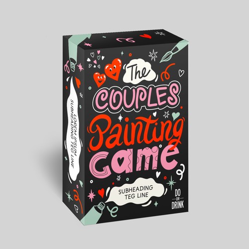 Board game packaging design