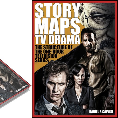 Create a book cover with your take on iconic TV characters