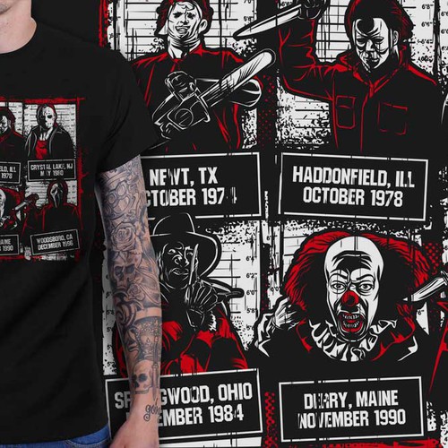 VECTOR HORROR T SHIRT