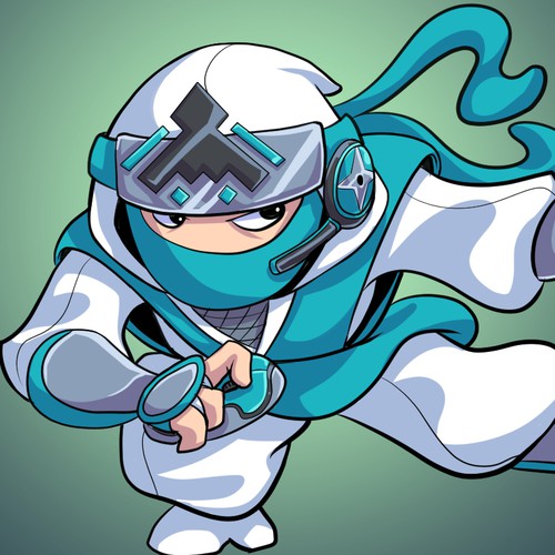 White ninja