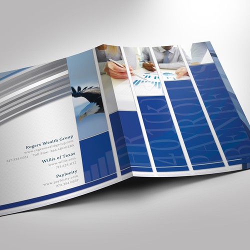 Business collaboration needs a sleek, sophisticated, Presentation Folder!