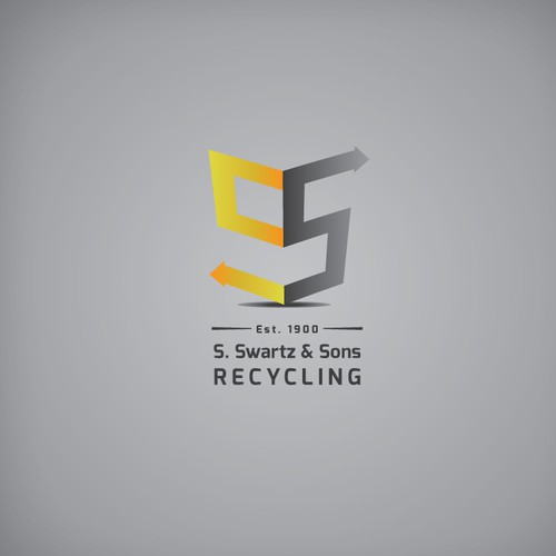 Recycling company logo