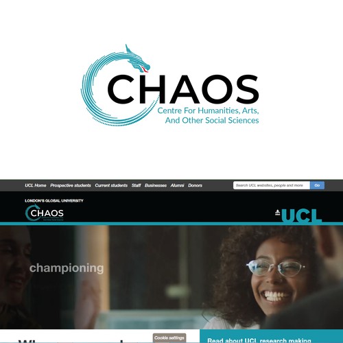 Logo using dragon for CHAOS