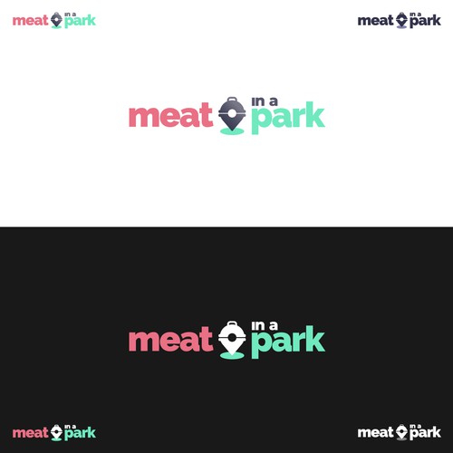 Logo for a website that connects individuals with public BBQ locations.