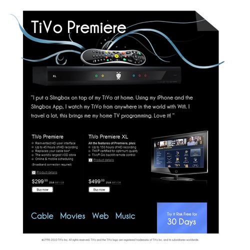 TiVo Email Campaign