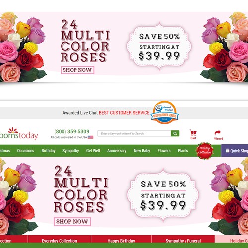 Rose Special - Web Banner