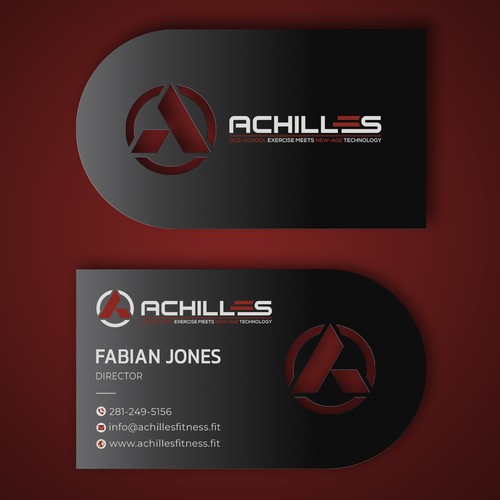 Die-Cut Business card