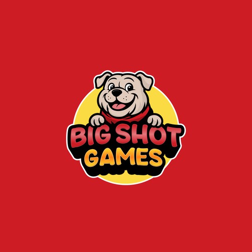 animated dog logo