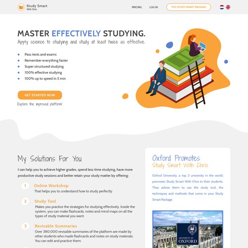 Study Smart - Home Page v1