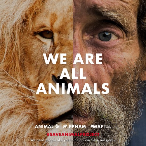 Campaign to bring awareness to the hunting of wild animals
