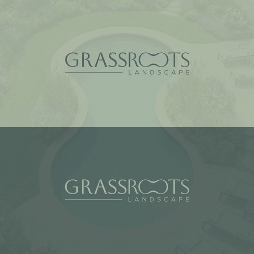 Modern logo design for landscap company