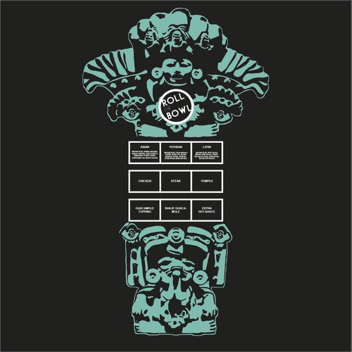 Mayan artwork - menu