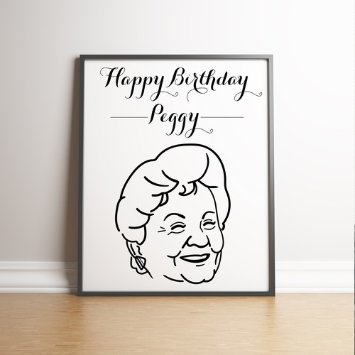 Happy Birthday Mrs Peggy