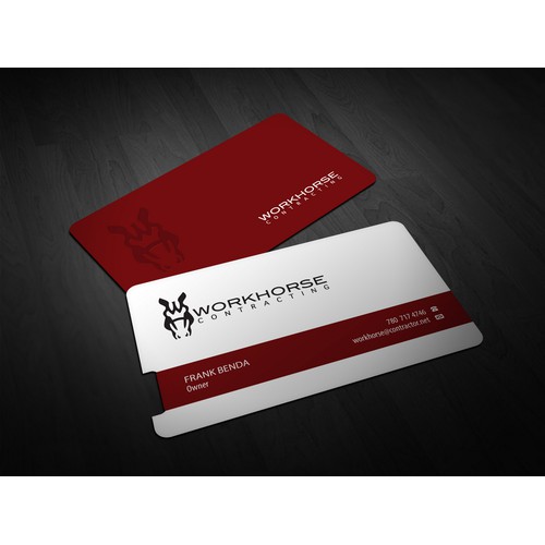 Help Workhorse Contracting with a new business card