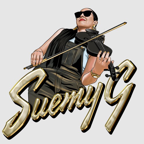 Pop violinist logo contest