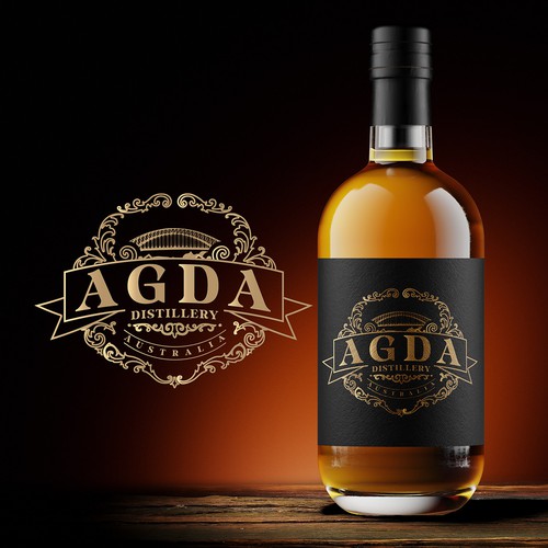 Premium Vintage Logo & Label Design for Artisan Distillery