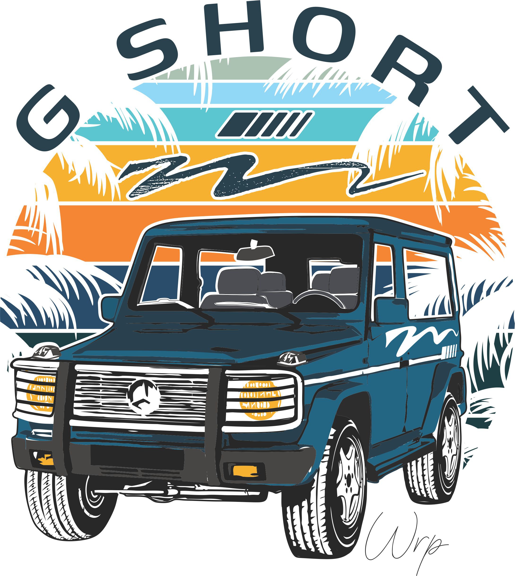 Mercedes Gwagen - G Short
