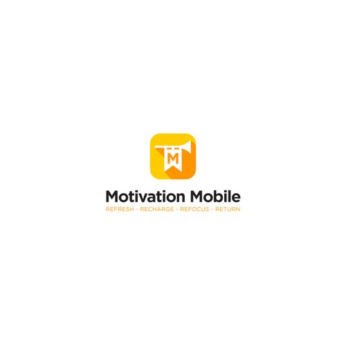 Logo Design for Motivation Mobile