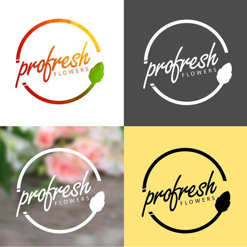 Logo concept for Profresh Flowers