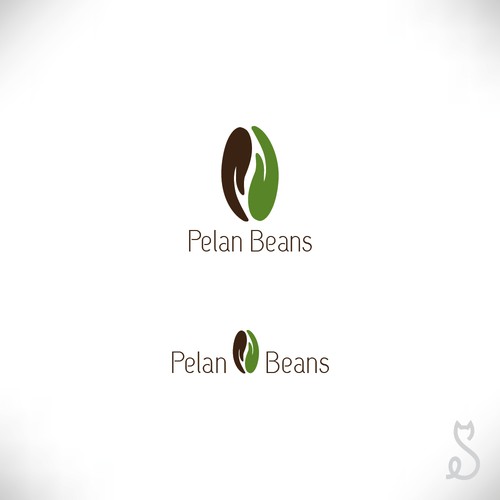 Coffee beans logo design