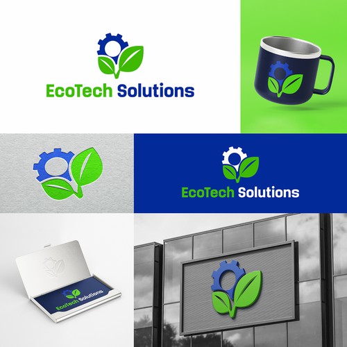 EcoTech Solutions Logo Design