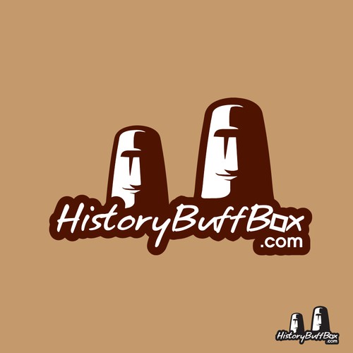 Unique logo concept for History Buff Box
