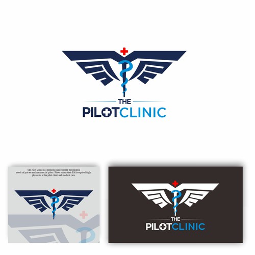 complicated logo for the pilot clinic