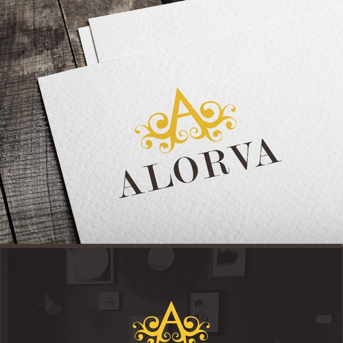 Logo Design for Alorva Home Products