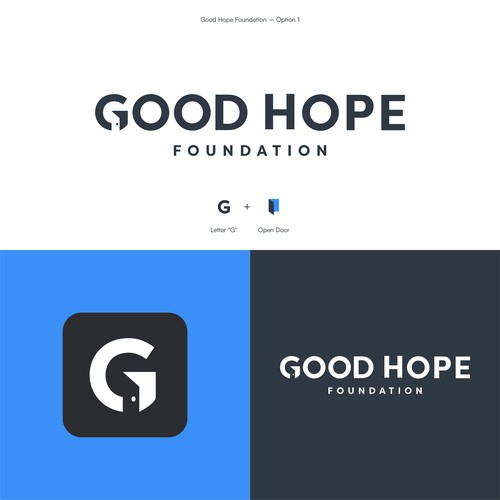  Logo Concept – Good Hope Foundation
