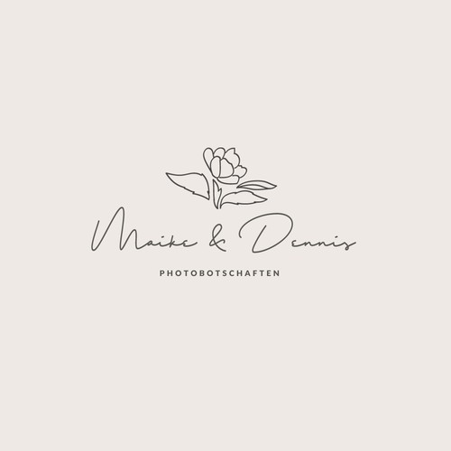 Logo for a wedding photographer 